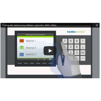 Picking with warehousing software Logicontrol