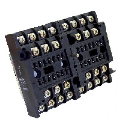 V93 BR socket - Screw terminal, rail mount 8 pole