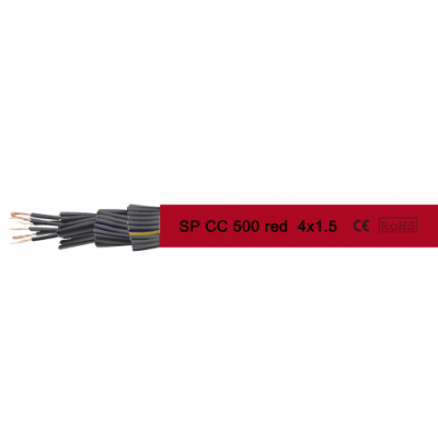 sp cc 500 red_Flexible Control cable