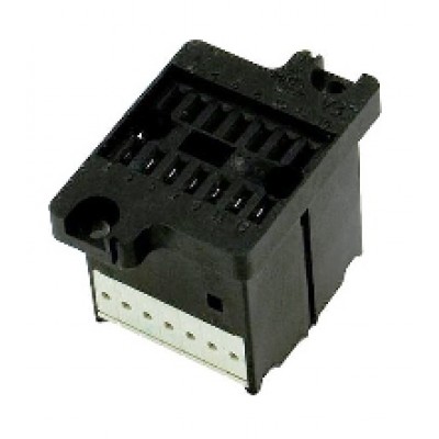 V33 socket - Spring clamp terminal, panel mount