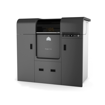 ProJet 5000 - 대형 제작사이즈에서 정밀한 시제품부품을 제작하는 전문가용 3D 프린터