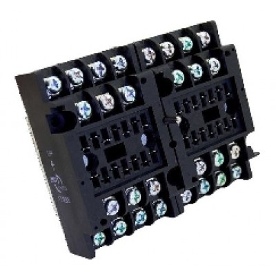 V92BR socket - Screw terminal, wall mount 8 pole