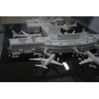 공항건축모형 / Airport architectural model