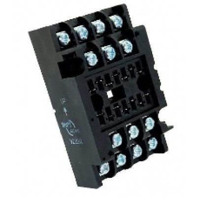 V22BR socket - Screw terminal, wall mount