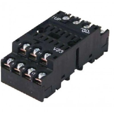 V23 socket - Screw terminal, wall/ rail mount