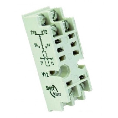 V12 socket - Screw terminal, wall mount, 4 kV insulation