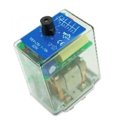 TDE3-U200 relay - Timer, delay-off, 4 pole