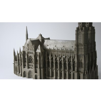 건축모형_노트르담 성당 / Architectural model_ Cathedral Notre-Dame